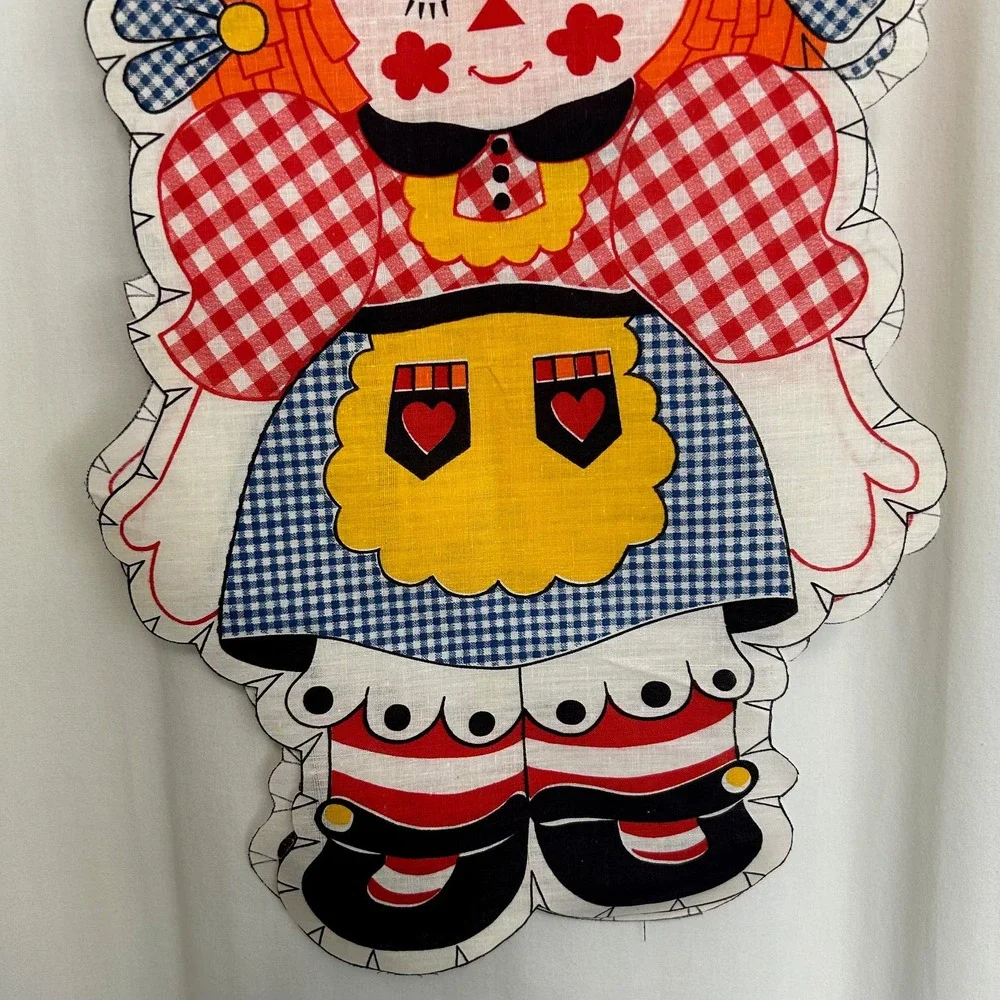 Vintage Doll Plush Unfinished Project Complete HTF‎